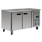 Polar Gekoelde werkbank RVS | 86 x 136 x 60 cm, Verzenden, Nieuw in verpakking