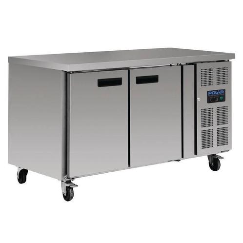 Polar Gekoelde werkbank RVS | 86 x 136 x 60 cm, Zakelijke goederen, Horeca | Keukenapparatuur, Verzenden