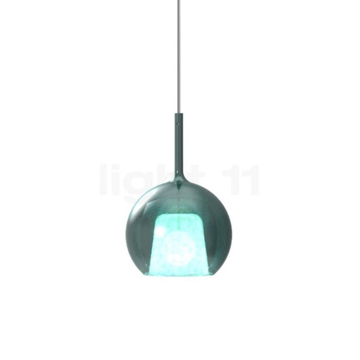 Penta Glo Hanglamp, zwart/groen - 38 cm (Hanglampen), Huis en Inrichting, Lampen | Hanglampen, Nieuw, Verzenden