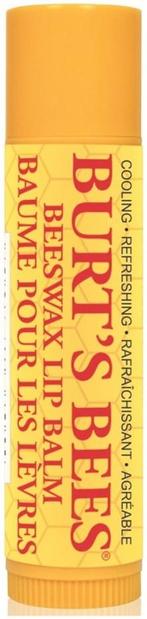 BURT'S BEES LIP BALM BEESWAX LIPPENBALSEM STICK 4,25 GRAM, Verzenden, Nieuw