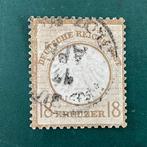 Duitse Rijk 1872 - 18 Kreuzer klein Brutschield - gekeurd, Postzegels en Munten, Postzegels | Europa | Duitsland, Gestempeld