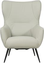 leren moderne oorstoel -  ( leer), Huis en Inrichting, Fauteuils, Nieuw, Ophalen of Verzenden, Landelijk, 75 tot 100 cm