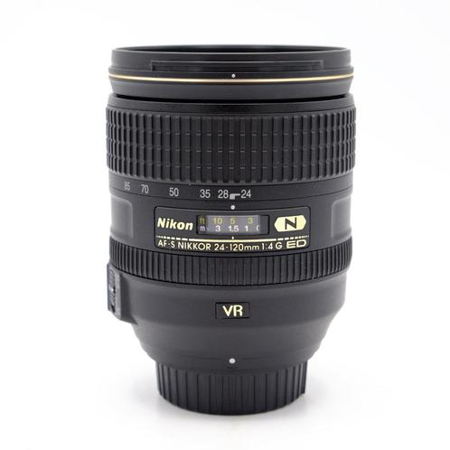 Nikon 24-120mm F4G ED VR AF-S Objectief F-Mount (Occasion), Audio, Tv en Foto, Fotografie | Lenzen en Objectieven, Groothoeklens