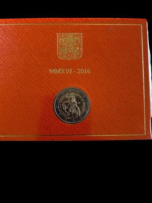 Vaticaan. 2 Euro 2016 Gendarmeria + Giubileo della, Postzegels en Munten, Munten | Europa | Euromunten