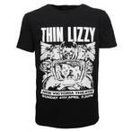 Thin Lizzy Jailbreak Show Flyer T-Shirt - Officiële, Verzenden, Nieuw
