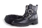 Nelson Biker boots in maat 42 Zwart | 10% extra korting, Kleding | Dames, Schoenen, Verzenden, Zwart, Overige typen, Nelson