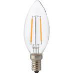 LED Lamp - Kaarslamp - Filament - E14 Fitting - 4W - 4200K, Huis en Inrichting, Lampen | Losse lampen, Led-lamp, Minder dan 30 watt