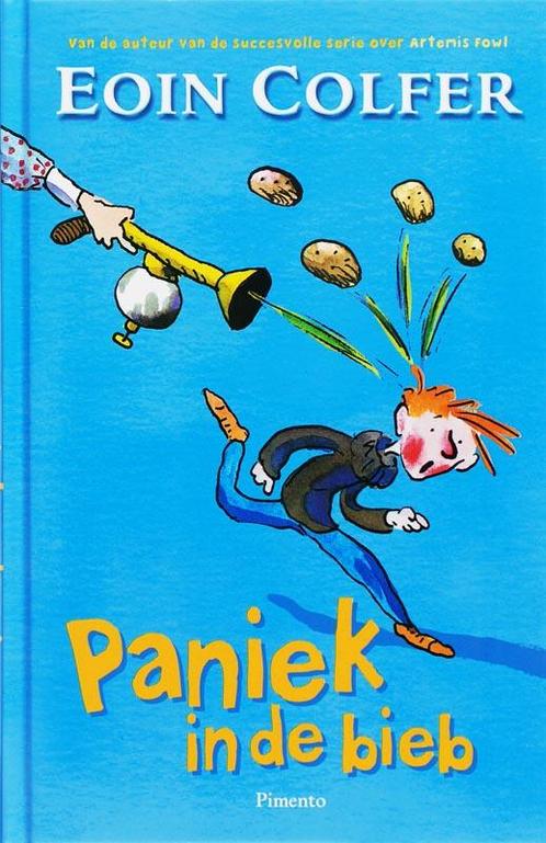 Paniek in de bieb 9789049921088 Eoin Colfer, Boeken, Kinderboeken | Jeugd | onder 10 jaar, Zo goed als nieuw, Verzenden
