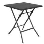 Vierkante Inklapbare Tafel Zwart – 730x620x620mm – Ruimt, Zakelijke goederen, Horeca | Keukenapparatuur, Verzenden, Nieuw in verpakking