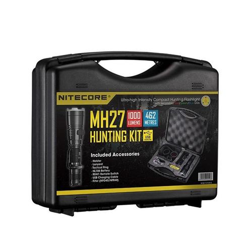 Nitecore MH27 Hunting Kit (Zaklampen, Verlichting), Huis en Inrichting, Lampen | Overige, Nieuw, Verzenden
