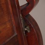 Luxe kantelbare passpiegel uit de Victoriaanse tijd in mahon, Antiek en Kunst, Ophalen of Verzenden