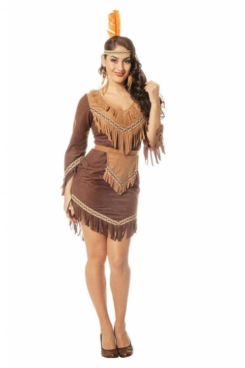 Indianen vrouw kostuum dames, Kleding | Dames, Carnavalskleding en Feestkleding, Nieuw, Ophalen of Verzenden