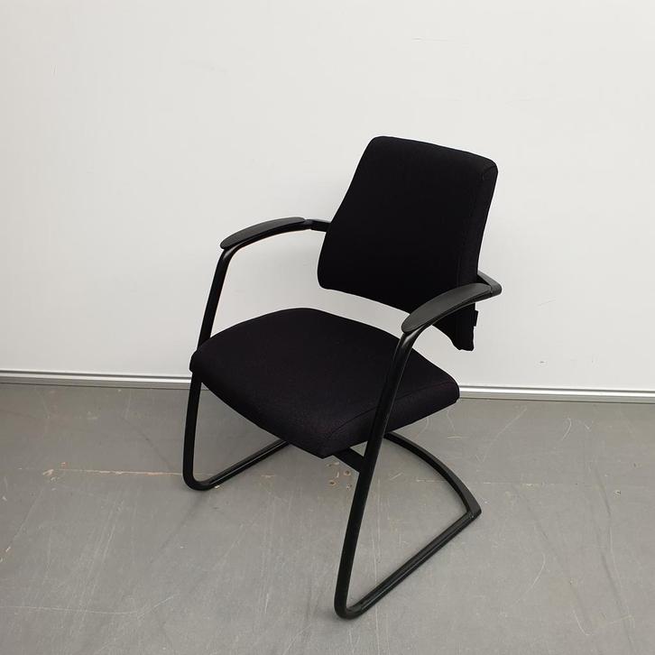 BMA Axia vergaderstoel - nieuwe stof zwart, Huis en Inrichting, Stoelen, Ophalen of Verzenden