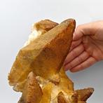 Enorme oranje calciet, kristallen van 14 cm! Sardinië, Verzamelen, Mineralen en Fossielen