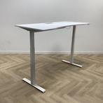 Kinnarps P-serie, Elektrisch zit-sta bureau, 180x80 cm, wit, Huis en Inrichting, Bureaus, Ophalen of Verzenden, In hoogte verstelbaar
