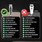 2dekans | Professionele Draadloze Tondeuse + Kappersmantel -, Sieraden, Tassen en Uiterlijk, Uiterlijk | Haarverzorging, Ophalen of Verzenden