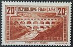 Frankrijk 1929/31 - Pont du Gard, type I - Yvert 262A, Gestempeld