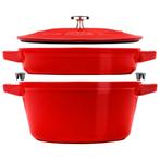 GGM Gastro | STAUB | STACKABLE SET - Kookpannenset - 2 stuks, Verzenden, Nieuw in verpakking