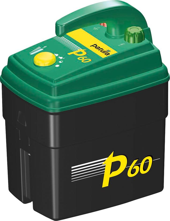 Patura P60 schrikdraadapparaat 9 Volt / 12 Volt  0,43J, Dieren en Toebehoren, Overige Dieren-accessoires, Nieuw, Ophalen of Verzenden