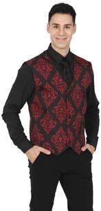 Vampier gilet Heren, Verzenden, Nieuw, Feestartikel