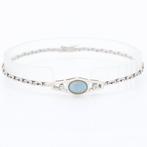 Zonder Minimumprijs - Armband - 8 karaat Witgoud Diamant, Nieuw