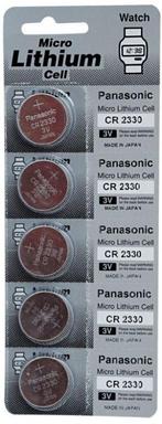 Lithium knoopcel CR2330 (5 stuks), Audio, Tv en Foto, Accu's en Batterijen, Verzenden, Nieuw