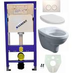 Geberit UP100 Toiletset - Trevi Wandcloset met Zitting -, Ophalen of Verzenden, Nieuw