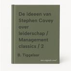 De ideeen van Stephen Covey over leiderschap / Management, Boeken, Verzenden, Gelezen, B. Tiggelaar