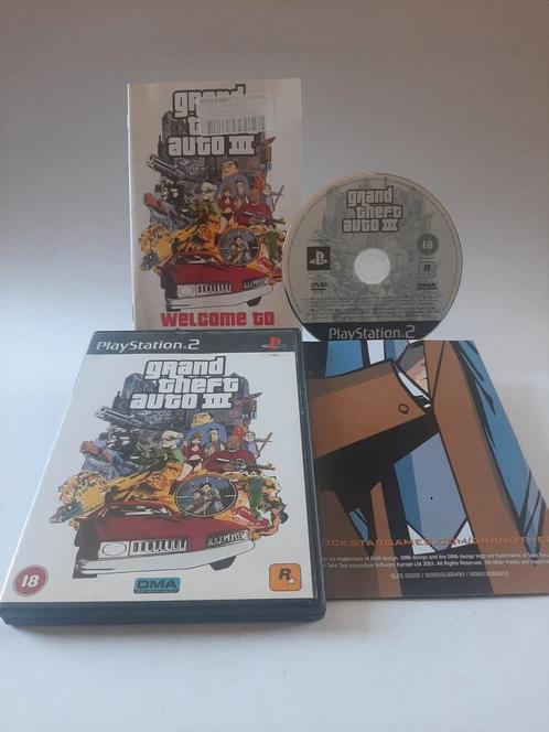 Grand Theft Auto III Playstation 2, Spelcomputers en Games, Games | Sony PlayStation 2, Ophalen of Verzenden