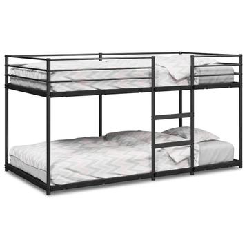 Stapelbed Zwart 107x203 - Retourdeal - Ruimtebesparend! 60% beschikbaar voor biedingen