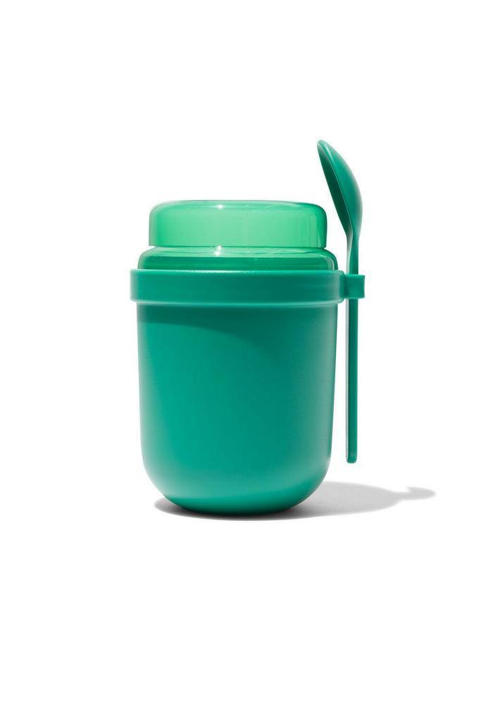 HEMA Yoghurt to go beker groen 500ml, Huis en Inrichting, Keuken | Keukenbenodigdheden, Nieuw, Verzenden