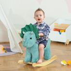 TRUUSK Schommelpaard Schommeldier Voor Kinderen Donkergroen, Verzenden, Nieuw