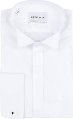 Smoking Overhemd Miami Wit maat 45 Heren, Kleding | Heren, Verzenden, Nieuw, Suitable
