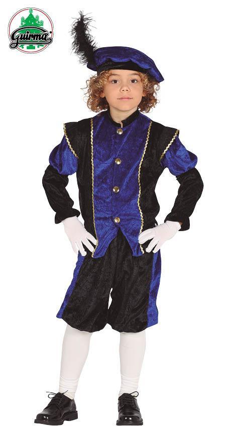 Pietenpak jongen/meisje blauw-zwart, Kleding | Dames, Carnavalskleding en Feestkleding, Nieuw, Ophalen of Verzenden