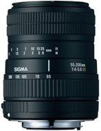 Sigma Zoom 55-200mm f/4-5.6 DC voor Nikon D AF Mount, Audio, Tv en Foto, Fotografie | Lenzen en Objectieven, Verzenden, Zo goed als nieuw