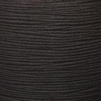 Capi Bloempot Nature Rib bolvormig 40x32 cm zwart KBLR270, Nieuw, Verzenden