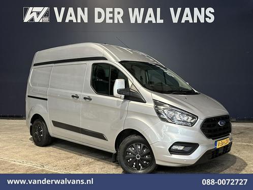 Ford Transit Custom | 2.0 TDCI L1H2 Euro6 Airco | Navigatie, Auto's, Bestelauto's, Dealer onderhouden, Te koop, Handgeschakeld