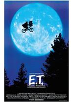 Posters - Poster E.T. - Blauw, Zo goed als nieuw, Verzenden