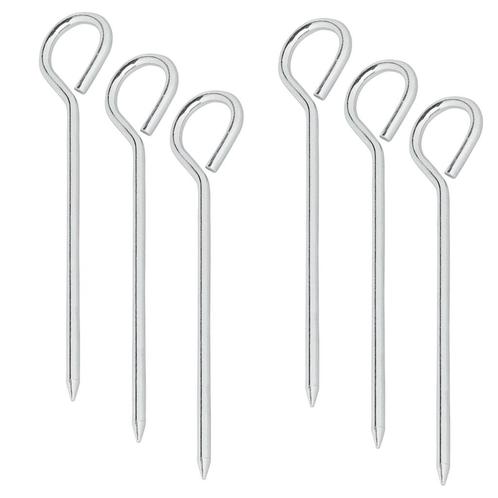 ProPlus Stalen tentharing met oog - 19 cm - 10 stuks - ge..., Caravans en Kamperen, Kampeeraccessoires, Nieuw, Ophalen of Verzenden