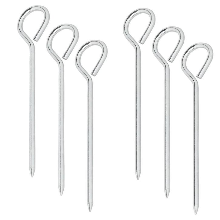 ProPlus Stalen tentharing met oog - 19 cm - 10 stuks - ge..., Caravans en Kamperen, Kampeeraccessoires, Nieuw, Ophalen of Verzenden