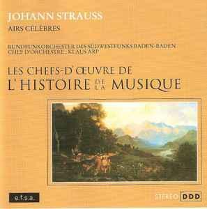 cd - Johann Strauss - Airs CÃ©lÃ¨bres, Cd's en Dvd's, Cd's | Overige Cd's, Zo goed als nieuw, Verzenden