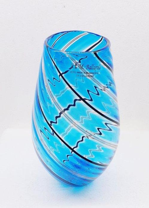 F&M Ballarin - Angelo Ballarin - Vaas - Glas, Antiek en Kunst, Antiek | Glas en Kristal