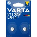 Varta LR44 (V13GA) Alkaline knoopcel-batterij / 2, Audio, Tv en Foto, Accu's en Batterijen, Nieuw, Ophalen of Verzenden