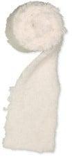 Kunstvel vachtje bontje Pluche Wit 10 cm rol 1,2 meter, Hobby en Vrije tijd, Knutselen, Nieuw, Ophalen of Verzenden