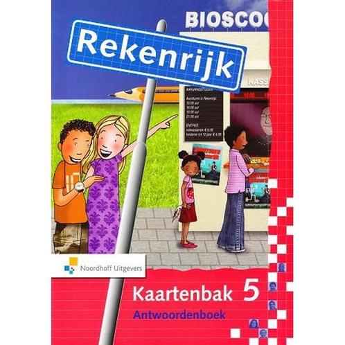 Rekenrijk versie 3 Antwoordenboek Kaartenbak groep 5, Boeken, Schoolboeken, Nieuw, Verzenden