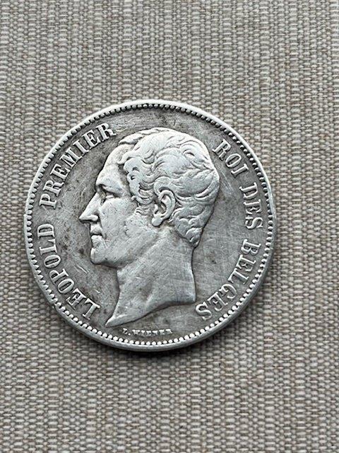 België. Leopold I. 5 Frank 1851 (Zonder Minimumprijs), Postzegels en Munten, Munten | Nederland
