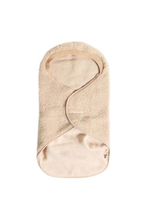 Alwero - Wikkeldeken Wingy Uni Beige - 100% wol, Kinderen en Baby's, Dekens, Slaapzakjes en Inbakerproducten
