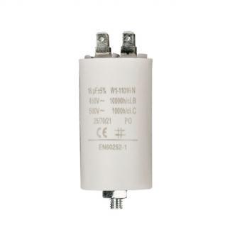 Condensator - Aanloop - 16.0 F (Max. 450V, Aarde), Doe-het-zelf en Verbouw, Elektra en Kabels, Nieuw, Verzenden