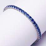 Zonder Minimumprijs - Armband Zilver Saffier - Saffier -, Nieuw