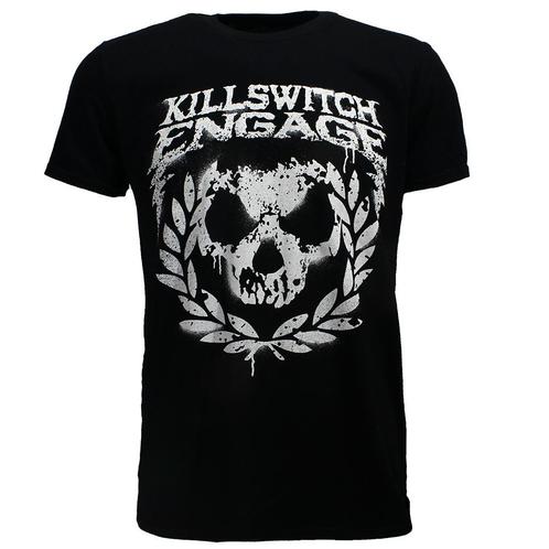 Killswitch Engage Skull Spraypaint T-Shirt - Officiële, Kleding | Heren, T-shirts